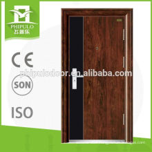 popular design low price China security steel metal door